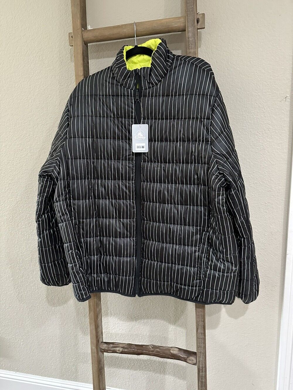 Disney’s The Nightmare Before Christmas Jack Skellington Puffy Jacket Reversible